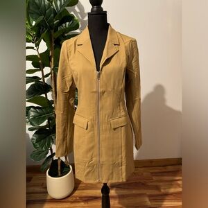 Le Lis Tan Blazer Jacket